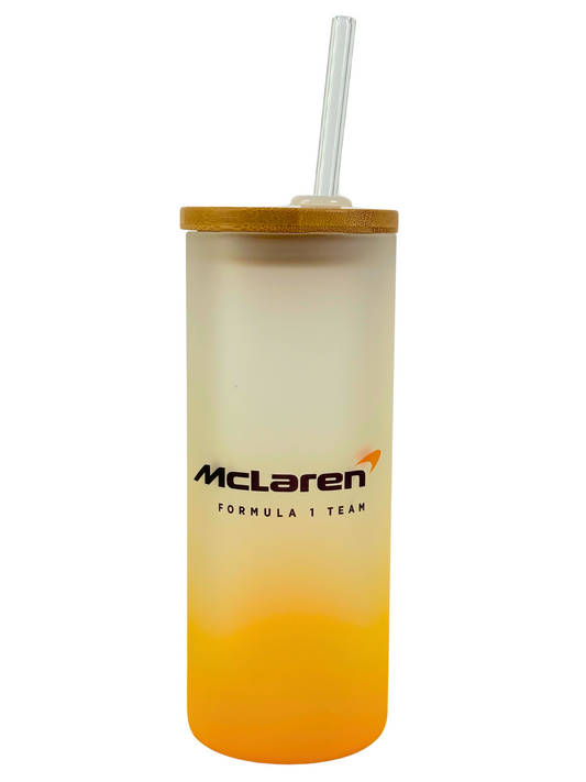 Vaso Botella Termo Cristal McLaren 650 ml Naranja F1