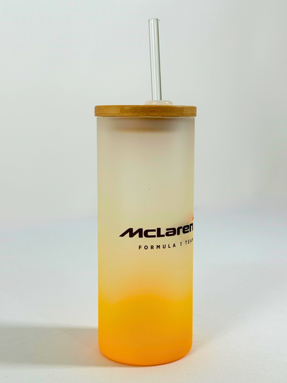 Vaso Botella Termo Cristal McLaren 650 ml Naranja F1