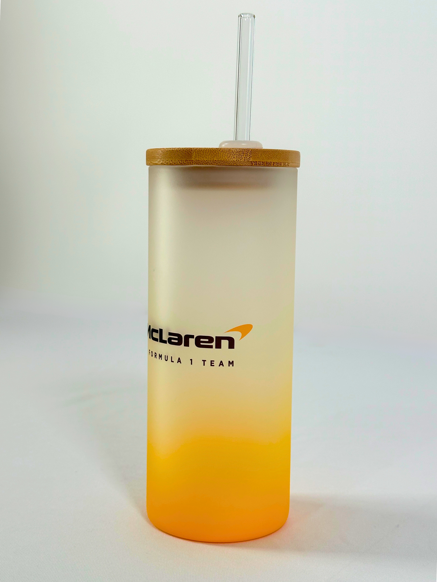 Vaso Botella Termo Cristal McLaren 650 ml Naranja F1