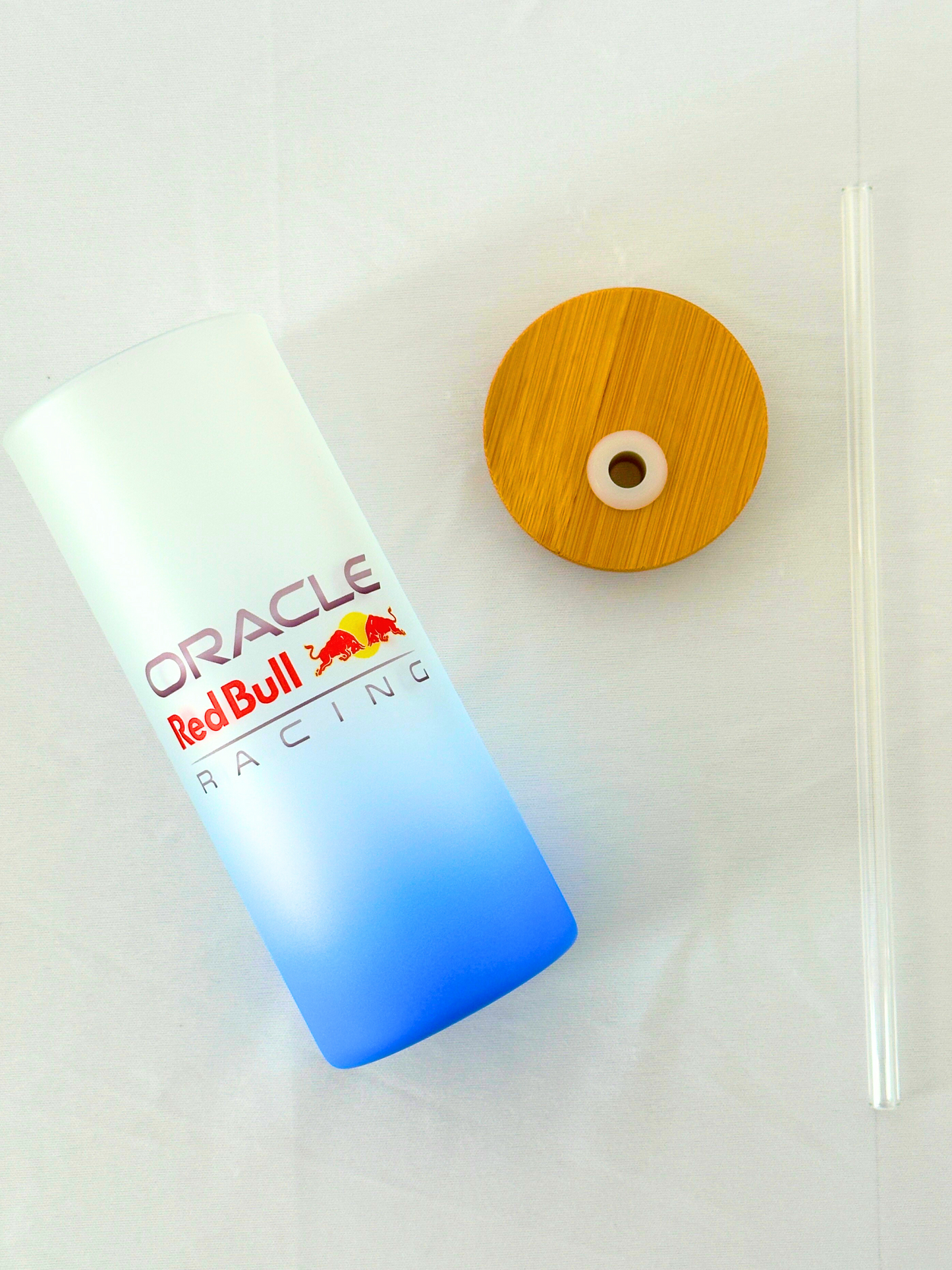 Vaso Botella Termo Cristal Oracle RedBull Racing 650 ml Azul F1